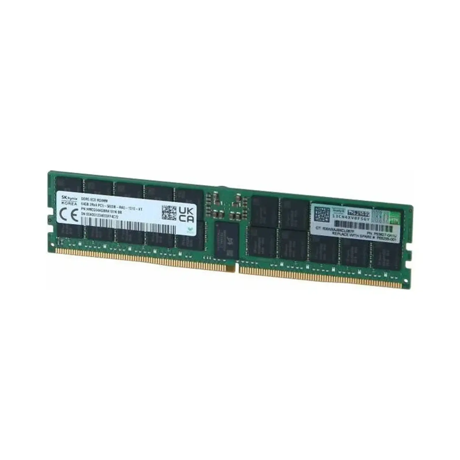 رم سرور اچ پی HPE DIMM DDR5 64GB 5600MHz Dual Rank x4 Registered - P64707-B21