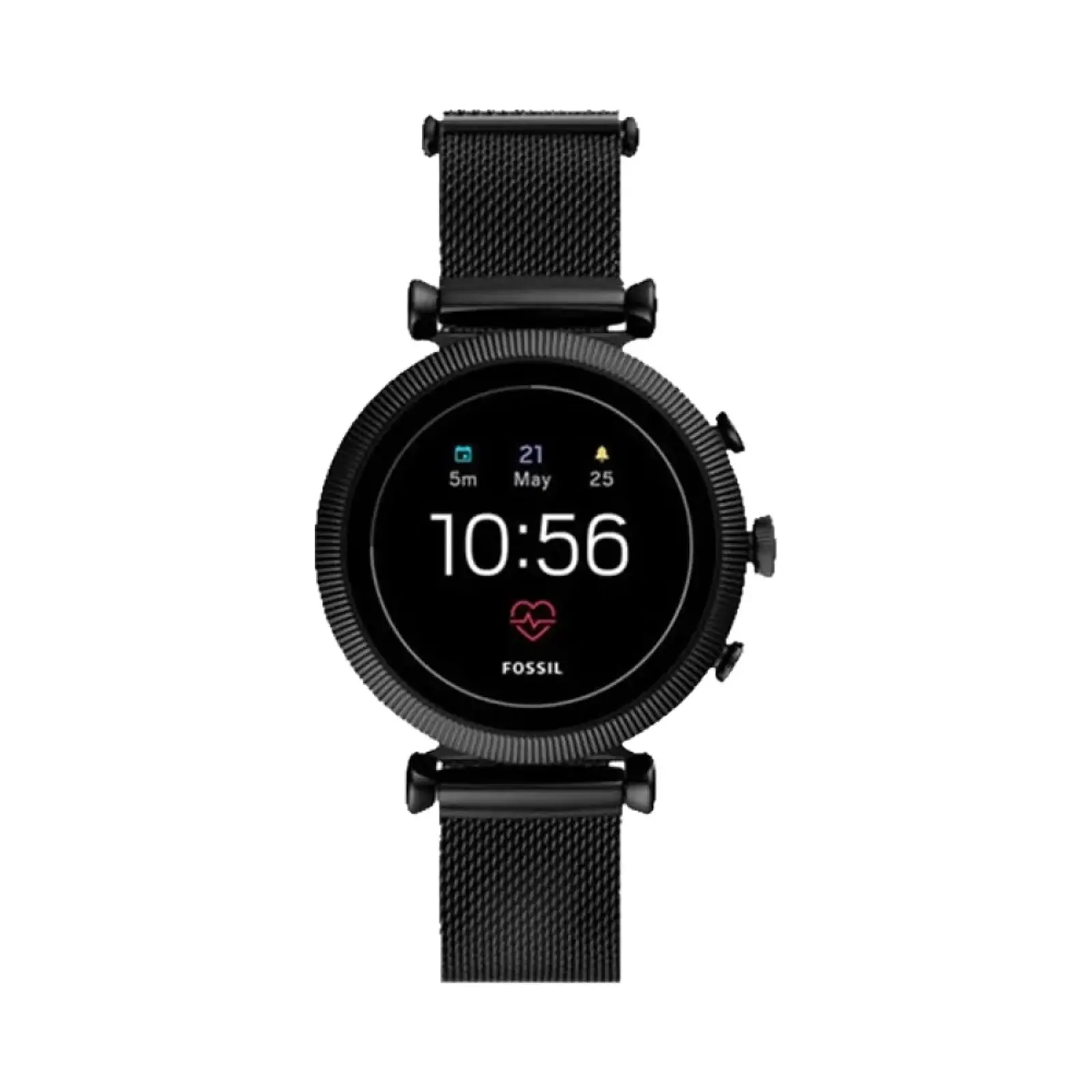 ساعت هوشمند فسیل FTW6050 Stainless Steel Case with Stainless Steel Band - مشکی
