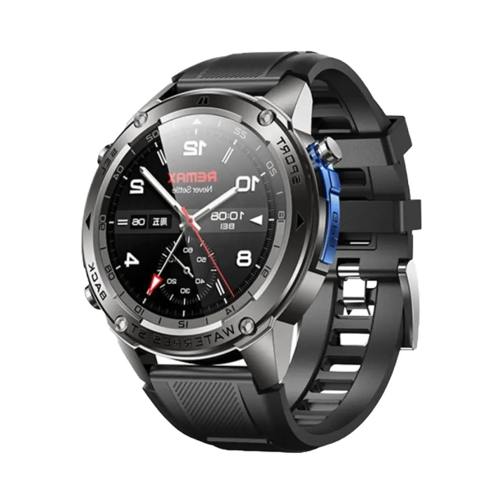 ساعت هوشمند ریمکس 50mm Watch 18 Metal Case with Silicone Band