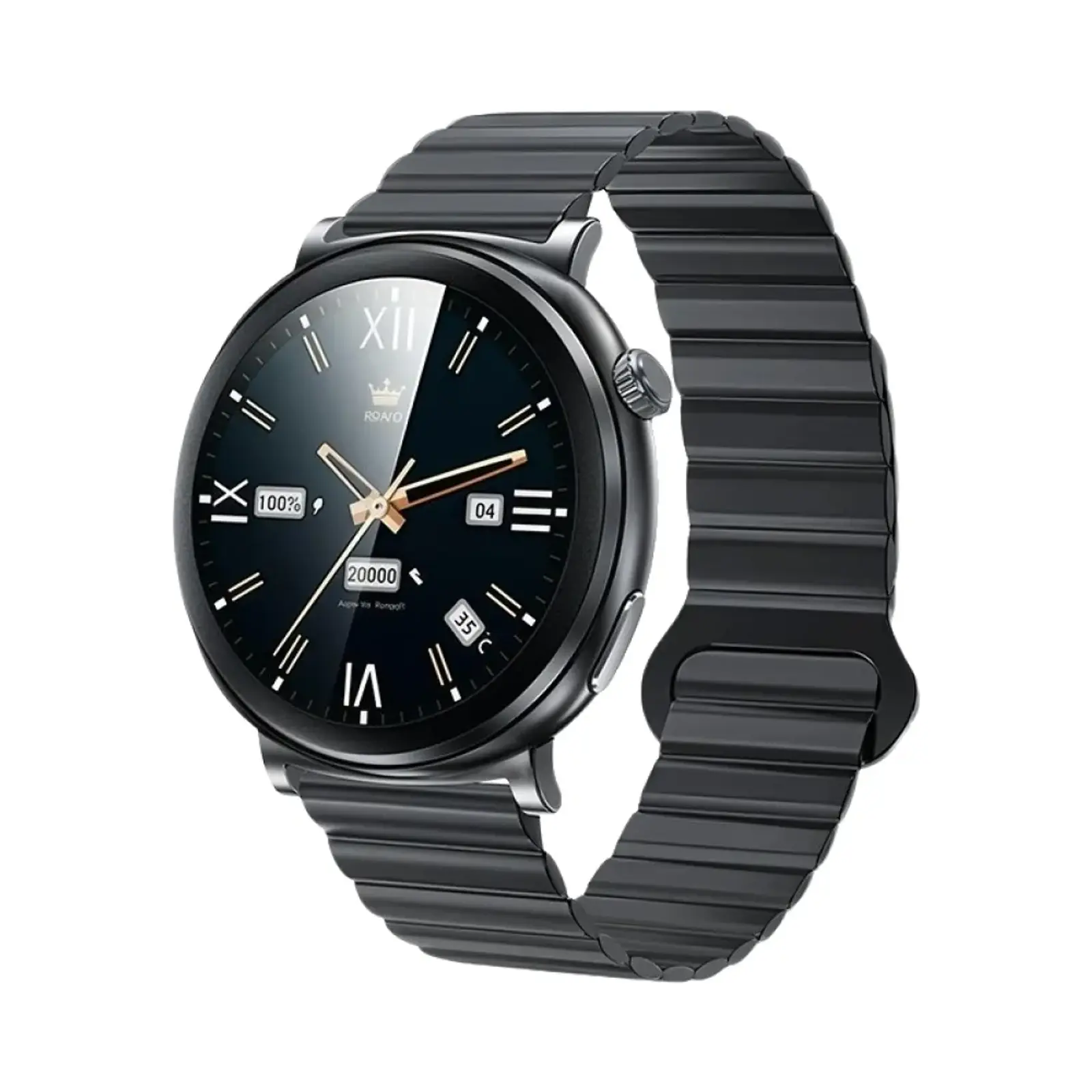 ساعت هوشمند کی اف آی 46mm 6 Metal Case with Silicone Band