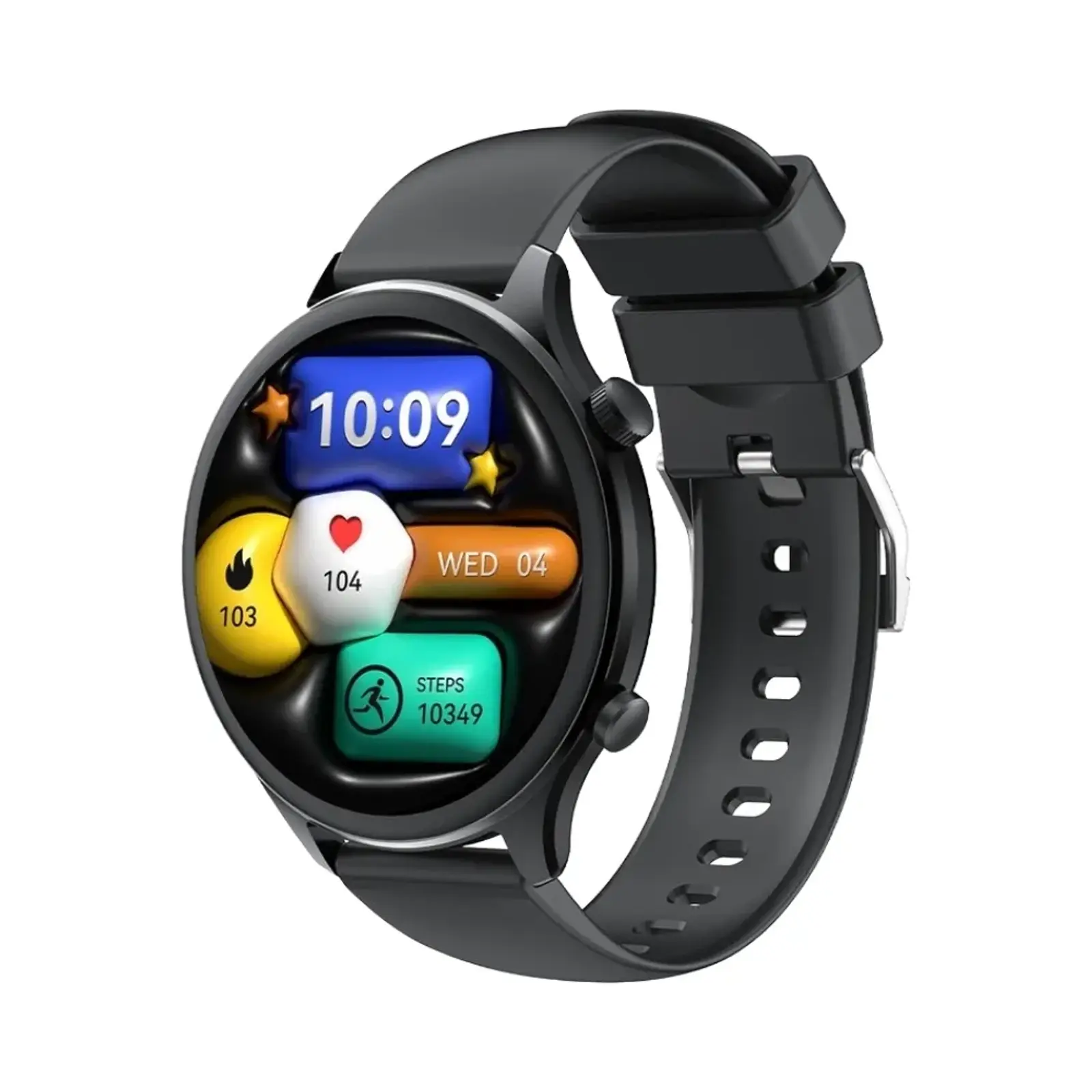 ساعت هوشمند ایکس او 44mm J14 Metal Case with Silicone Band - مشکی