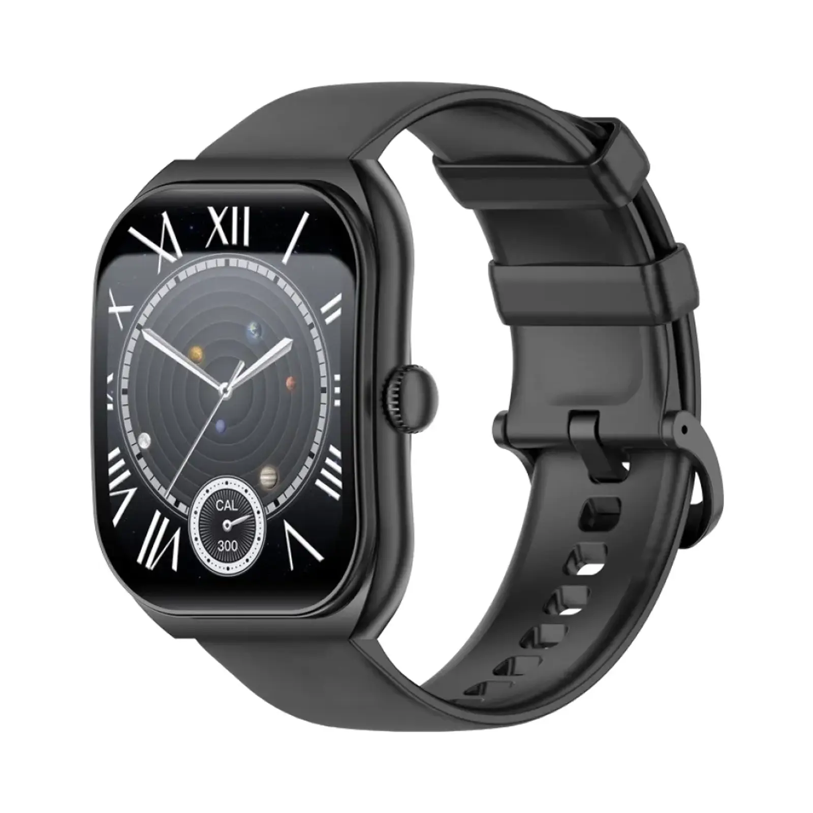ساعت هوشمند تی سی اچ 40mm Z10 plus ABS Plastic Case with Silicone Band - مشکی